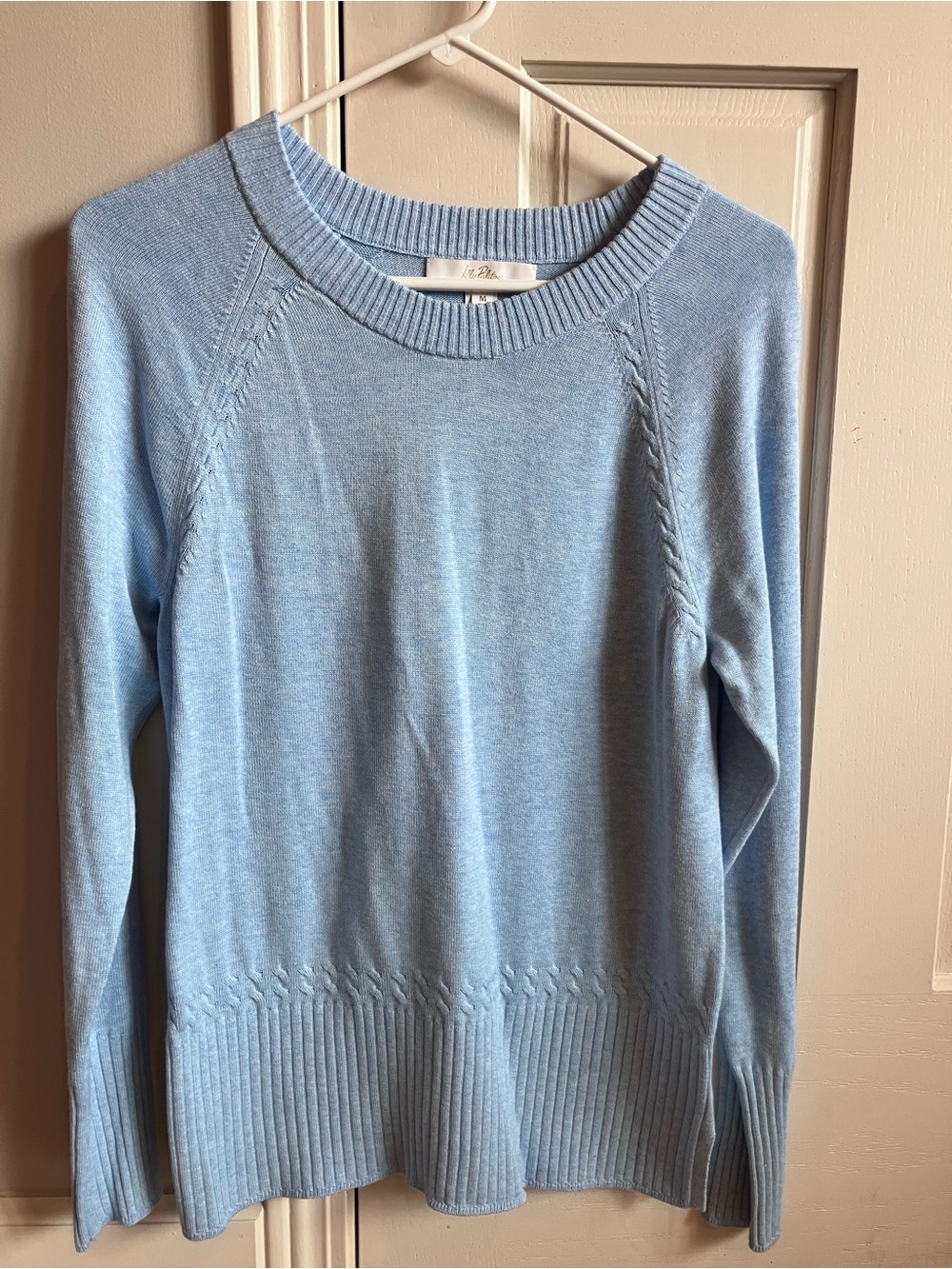 Lilly Pulitzer Pale Blue Crewneck Sweater